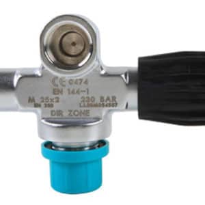 Förlängd kran höger DIN144. 232 bar utan plugg