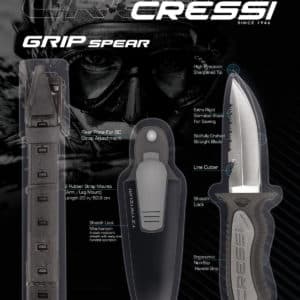 Cressi Grip Skärverktyg för valfri montering